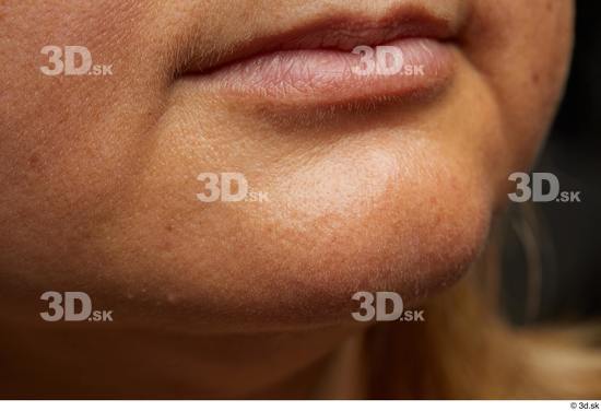 Mouth Skin Woman White Chubby Studio photo references