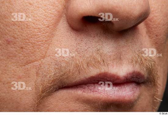 Face Mouth Skin Man White Scar Bearded Studio photo references