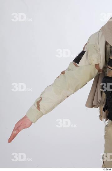 Whole Body Man White Uniform Athletic Studio photo references