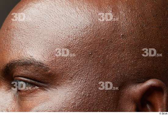 Eye Face Ear Skin Man Black Chubby Wrinkles Studio photo references