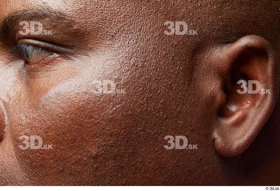 Eye Face Cheek Ear Skin Man Black Chubby Studio photo references