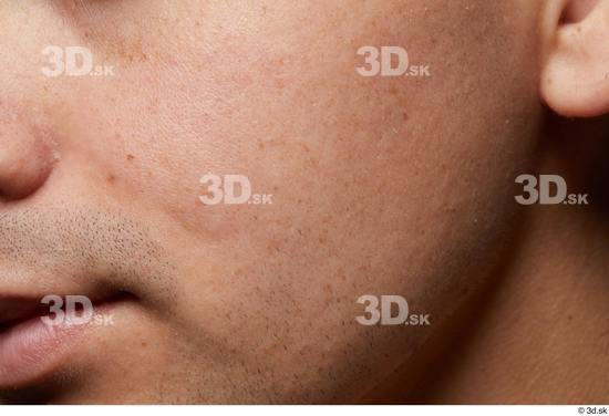 Face Mouth Cheek Skin Man Slim Studio photo references