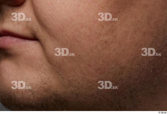 Face Cheek Skin Man White Chubby Studio photo references