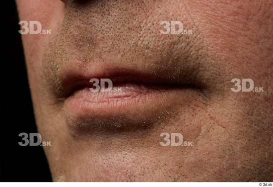 Face Mouth Skin Man White Athletic Studio photo references