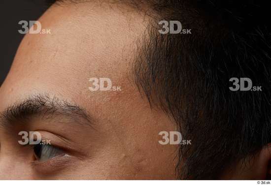 Eye Hair Skin Man Asian Slim Studio photo references