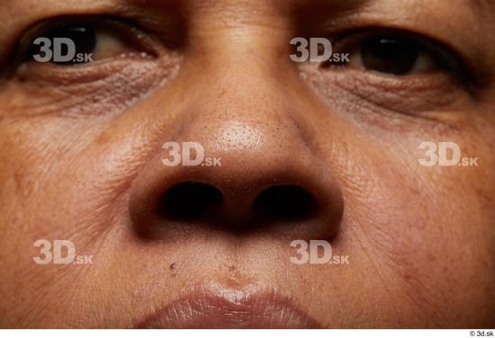 Face Mouth Nose Skin Woman Black Slim Wrinkles Studio photo references