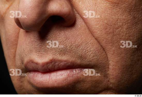 Face Mouth Nose Skin Man Slim Wrinkles Studio photo references