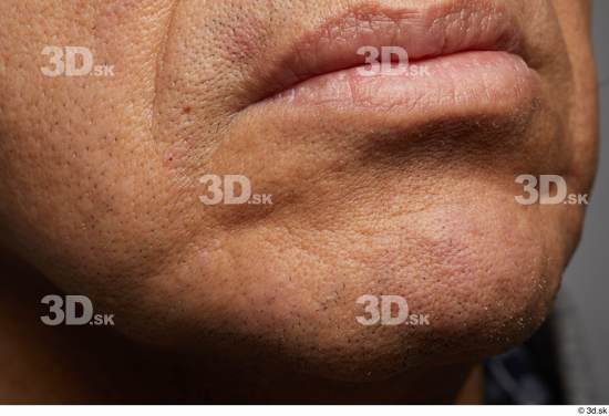 Face Mouth Skin Man Slim Wrinkles Studio photo references