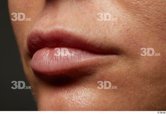 Face Mouth Skin Woman White Chubby Studio photo references