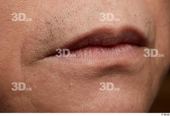 Face Mouth Skin Man Asian Slim Wrinkles Studio photo references