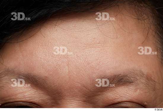 Face Skin Man Asian Slim Wrinkles Studio photo references