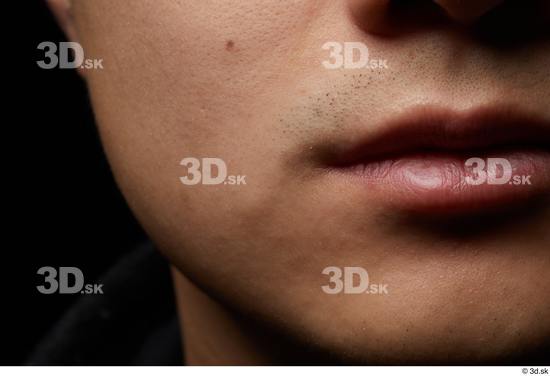Face Mouth Cheek Skin Man Asian Slim Studio photo references
