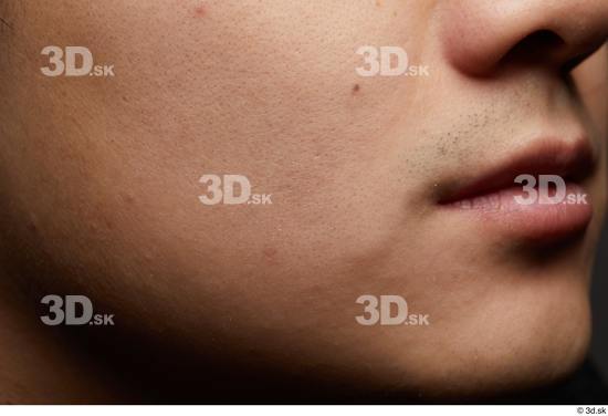 Face Mouth Cheek Skin Man Asian Slim Studio photo references