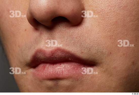 Face Mouth Nose Skin Man Asian Slim Studio photo references