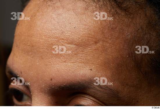 Face Skin Woman Black Slim Wrinkles