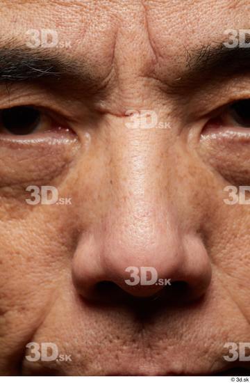 Face Nose Skin Man Asian Slim Wrinkles Studio photo references