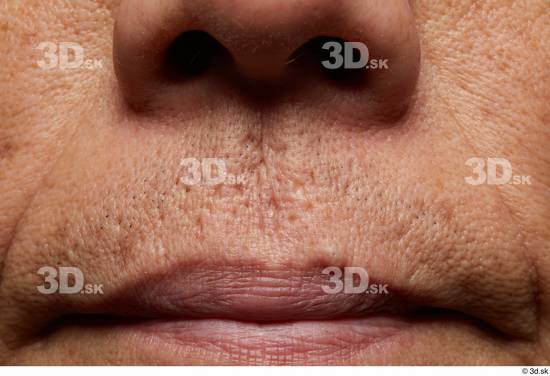 Face Mouth Skin Man Asian Slim Wrinkles Studio photo references