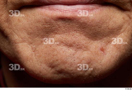 Face Mouth Skin Man Asian Slim Wrinkles Studio photo references