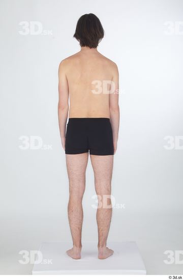 Man White Slim Male Studio Poses