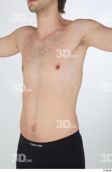 Man White Slim Male Studio Poses