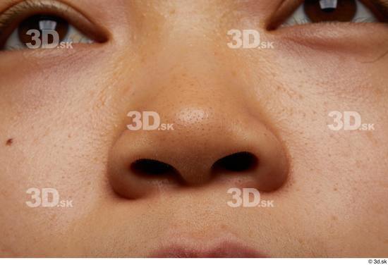 Face Nose Skin Woman Asian Slim Studio photo references