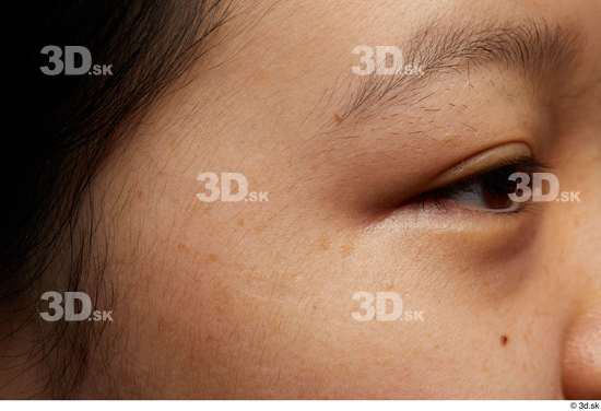 Eye Face Hair Skin Woman Asian Slim Studio photo references