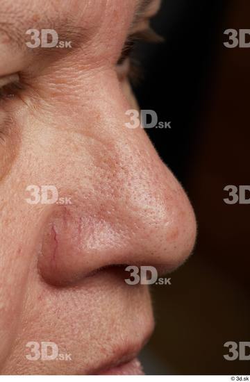 Face Nose Skin Woman Chubby Wrinkles Studio photo references