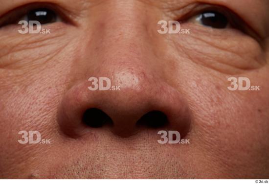 Face Nose Skin Man Asian Chubby Wrinkles Studio photo references