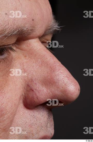 Face Nose Skin Man White Slim Wrinkles Studio photo references