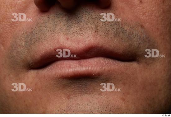 Face Mouth Skin Man White Slim Studio photo references