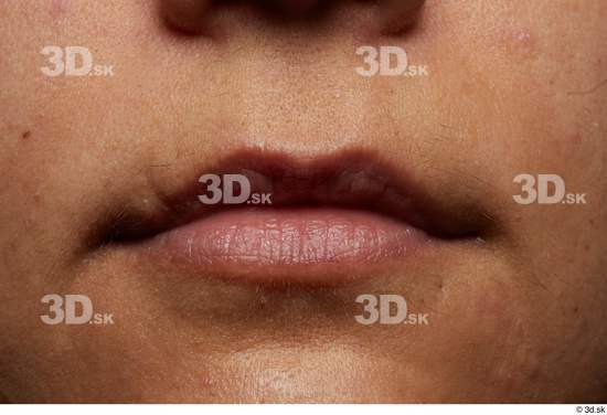 Face Mouth Skin Woman White Slim Studio photo references