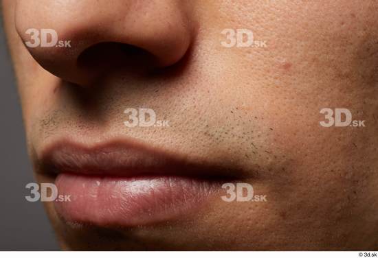 Face Mouth Nose Skin Man Slim Studio photo references