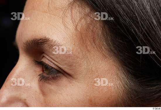 Eye Face Hair Skin Woman Slim Wrinkles Studio photo references