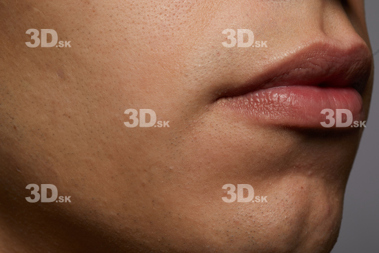 Face Mouth Cheek Skin Man Slim Studio photo references