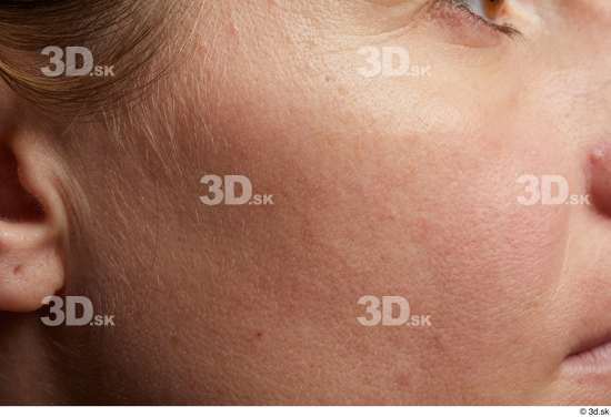 Face Cheek Hair Skin Woman Slim Wrinkles Studio photo references