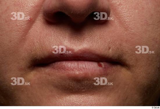 Face Mouth Nose Skin Woman White Chubby Wrinkles Studio photo references