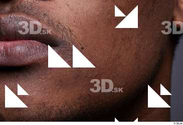 HD Face Skin Demarien Smith cheek chin face lips mouth…