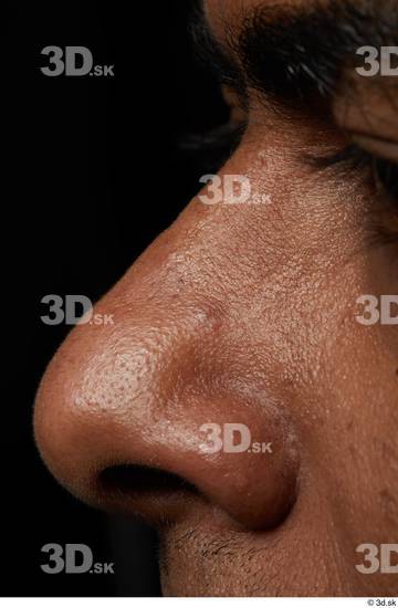 Face Nose Skin Man Black Slim Studio photo references