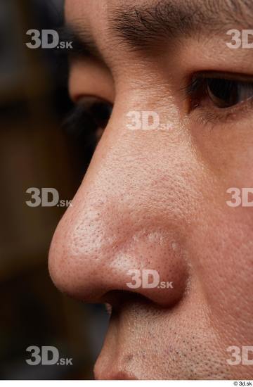 Face Nose Skin Man Asian Slim Studio photo references