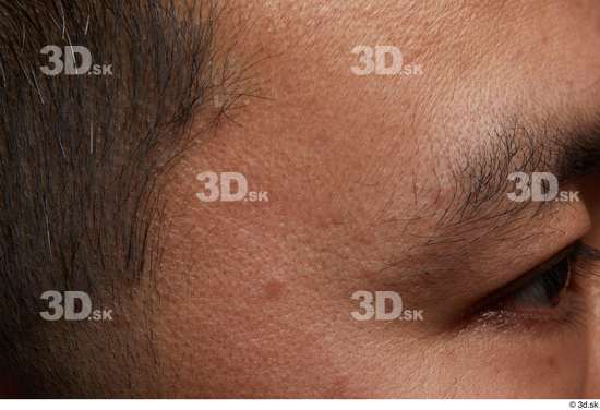 Face Hair Skin Man Asian Slim Studio photo references