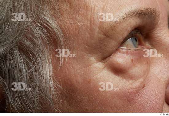 and more Eye Face Hair Skin Woman White Chubby Wrinkles Studio photo references
