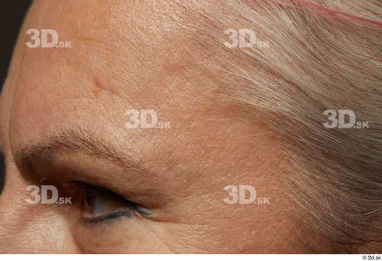 Face Hair Skin Woman White Chubby Wrinkles Studio photo references
