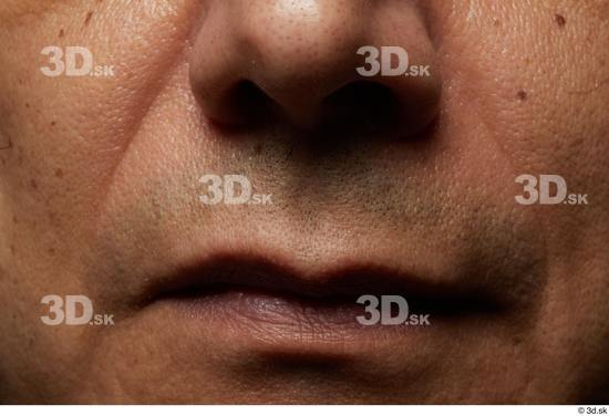 Face Mouth Nose Skin Man Slim Wrinkles Studio photo references