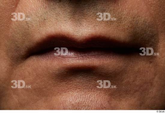 Face Mouth Skin Man Slim Studio photo references