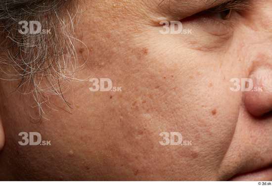 Face Cheek Hair Skin Man Chubby Wrinkles Studio photo references