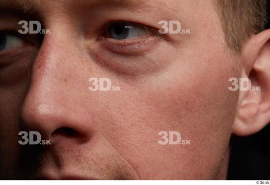 Eye Face Nose Cheek Skin Man White Slim Studio photo references