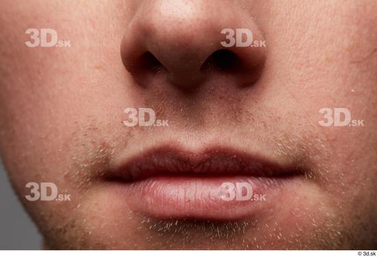 Face Mouth Nose Skin Man White Slim Studio photo references