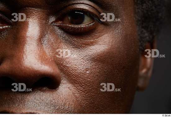 Eye Face Nose Cheek Skin Man Black Slim Studio photo references