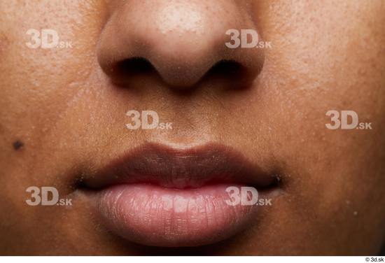 Mouth Nose Skin Woman Black Slim Studio photo references