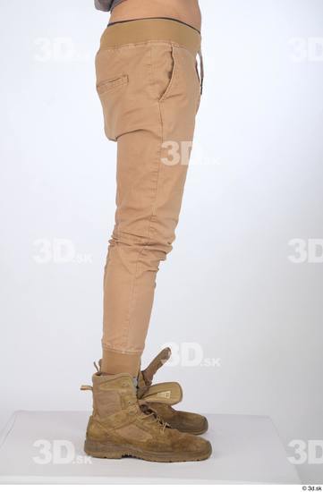 Man White Slim Male Studio Poses